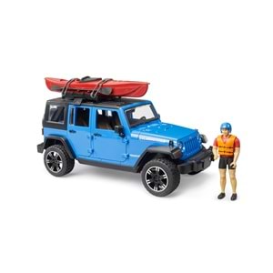 Bruder Jeep Wrangler Unlimited Rubicon, Kano Ve Sürücü Br02529