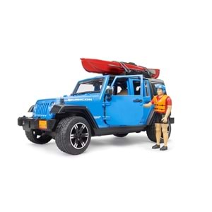 Bruder Jeep Wrangler Unlimited Rubicon, Kano Ve Sürücü Br02529