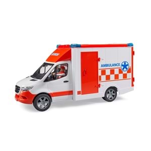 Bruder M.Benz Sprinter Sirenli Ambulans Ve Ekibi Br02676