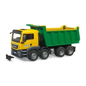 Bruder Man Tgs Damperli Kamyon (Sarı-Yeşil) Br03766