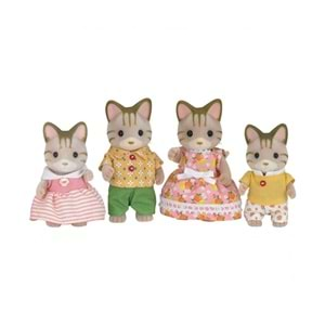 Sylvanian Families Çizgili Kedi Ailesi ESF5180