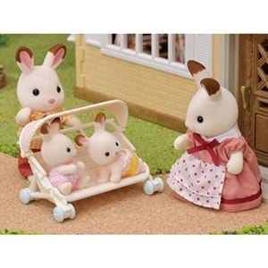 Sylvanian Families Üçüz Bebek Arabası ESF5533