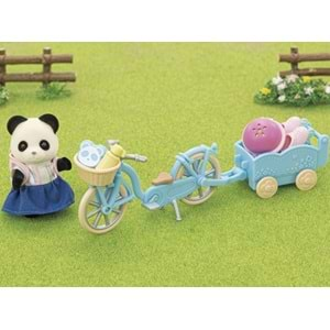 Sylvanian Families Bisiklet ve Paten Seti -Panda Kız ESF5652