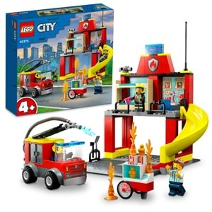 LEGO-60375 City İtfaiye Merkezi ve İtfaiye Kamyonu