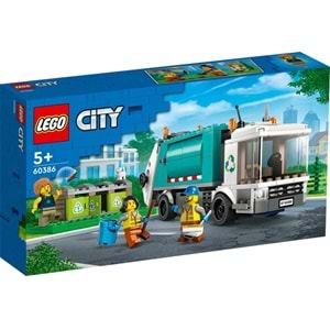 LEGO-60386 City Geri Dönüşüm Kamyonu