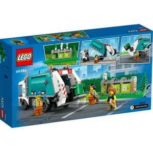 LEGO-60386 City Geri Dönüşüm Kamyonu