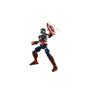 LEGO-76258 Marvel Kaptan Amerika Yapım Figürü