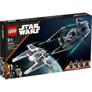 LEGO-75348 Star Wars™ Mandalorian Fang Fighter TIE Interceptor™'a Karşı