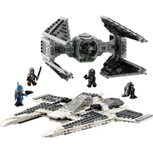 LEGO-75348 Star Wars™ Mandalorian Fang Fighter TIE Interceptor™'a Karşı