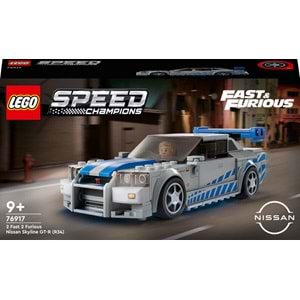LEGO-76917 Speed Champions Daha Hızlı Daha Öfkeli Nissan Skyline GT-R (R34)