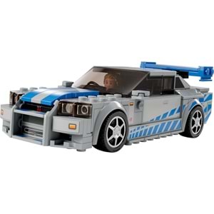 LEGO-76917 Speed Champions Daha Hızlı Daha Öfkeli Nissan Skyline GT-R (R34)