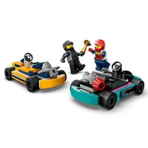 LEGO-60400 City Go-Kartlar ve Yarış Sürücüleri