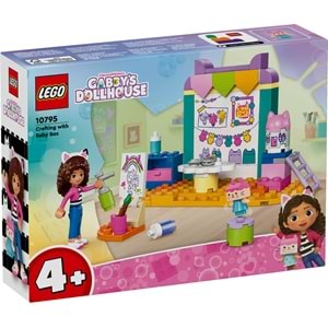 LEGO-10795 Gabby's Dollhouse Karton Yavru Kedi ile El Sanatları