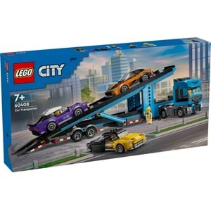 LEGO-60408 City Spor Arabalı Araç Taşıma Kamyonu