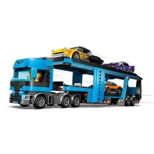 LEGO-60408 City Spor Arabalı Araç Taşıma Kamyonu