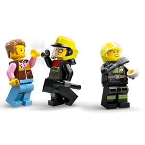 LEGO-60412 City 4x4 Kurtarma Botlu İtfaiye Kamyonu