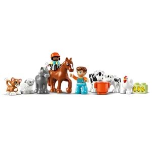 LEGO-10416 DUPLO Çiftlikte Hayvanların Bakımı
