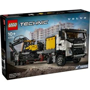 LEGO-42175 Technic Volvo FMX Kamyon ve EC230 Elektrikli Ekskavatör