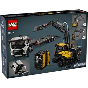 LEGO-42175 Technic Volvo FMX Kamyon ve EC230 Elektrikli Ekskavatör