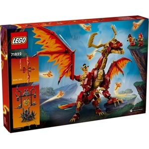 LEGO-71822 NINJAGO Hareket Kaynak Ejderhası