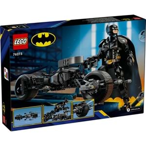 LEGO-76273 DC Batman™ Yapım Figürü ve Bat-Pod Motosiklet