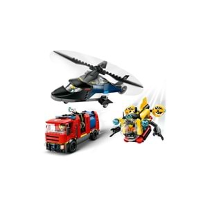 LEGO-60462 City Helikopter, İtfaiye Kamyonu ve Denizaltı Karışımı