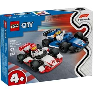 LEGO-60464 City F1® Williams Racing ve Haas F1® Yarış Arabaları