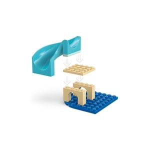 LEGO-11204 Gabby's Dollhouse Deniz Kızı Gabby'nin Akvaryum Macerası