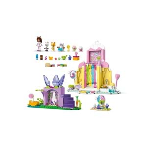 LEGO-11205 Gabby's Dollhouse Tatlı Şekerleme Dağı ve Kedi Bahçesi