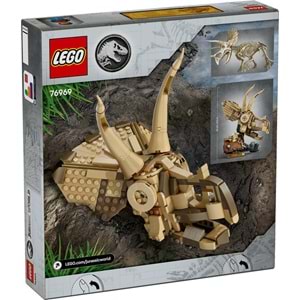 LEGO-76969 Jurassic World Dinozor Fosilleri: Triceratops Kafatası