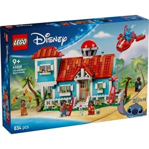 LEGO-43268 Disney Lilo ve Stiç Plaj Evi