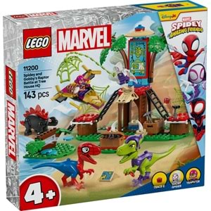LEGO-11200 Spidey Ağaç Ev Karargahında Spidey ve Gobby'nin Raptor Savaşı