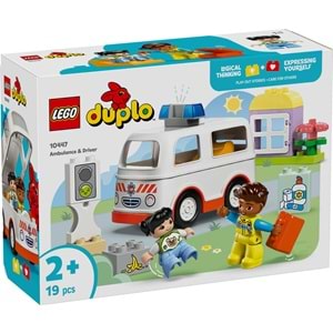 LEGO-10447 DUPLO Ambulans ve Sürücü