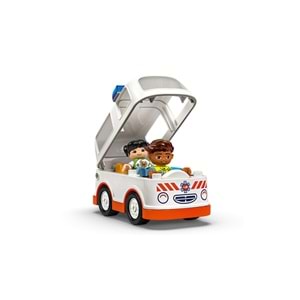 LEGO-10447 DUPLO Ambulans ve Sürücü