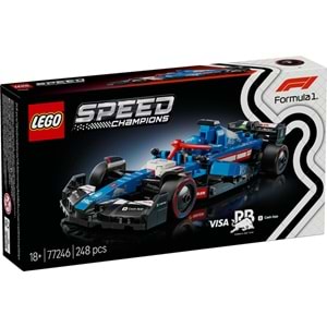 LEGO-77246 Speed Champions Visa Cash App RB VCARB 01 F1® Yarış Arabası