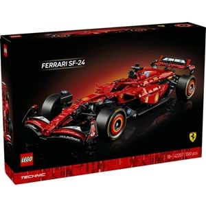 LEGO-42207 Technic Ferrari SF-24 F1 Araba