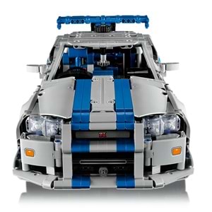 LEGO-42210 Technic Daha Hızlı Daha Öfkeli Nissan Skyline GT-R (R34) Araba