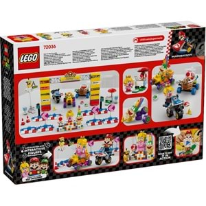 LEGO-72036 Super Mario Mario Kart™ – Baby Peach ve Grand Prix Seti