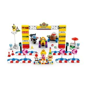 LEGO-72036 Super Mario Mario Kart™ – Baby Peach ve Grand Prix Seti