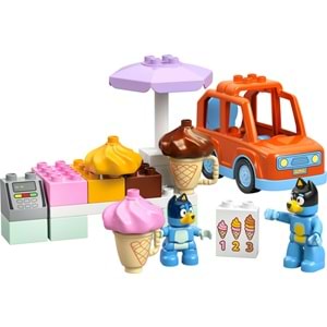 LEGO-10458 DUPLO® Bluey Bluey ile Dondurma Gezisi