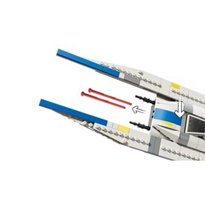 LEGO-75399 Star Wars™ Asi U-Wing Starfighter™
