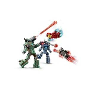 LEGO-76320 Marvel Iron Man ve War Machine, Hammer İnsansız Hava Araçlarına Karşı