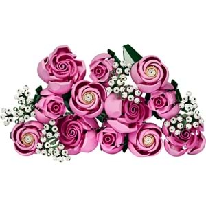 LEGO-10374 Botanicals Pembe Gül Buketi