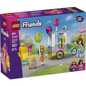 LEGO-42692 Friends Dondurma ve Balon Standı