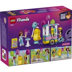 LEGO-42692 Friends Dondurma ve Balon Standı