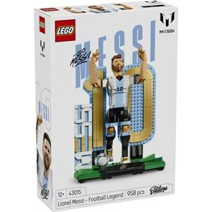 LEGO-43015 Editions Lionel Messi – Futbol Efsanesi