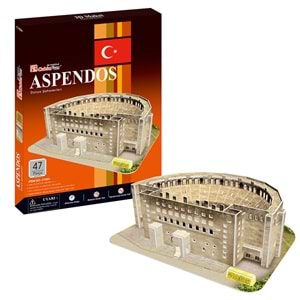 Cubic Fun 3D 47 Parça Puzzle Aspendos C155H