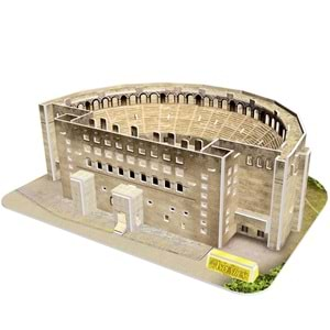 Cubic Fun 3D 47 Parça Puzzle Aspendos C155H