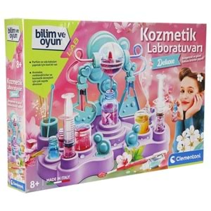 Clementoni-64091 Bilim ve Oyun Kozmetik Laboratuvarı