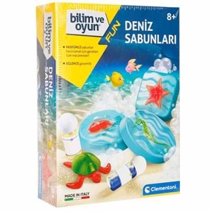 Clementoni-64189 Bilim ve Oyun Deniz Sabunları
